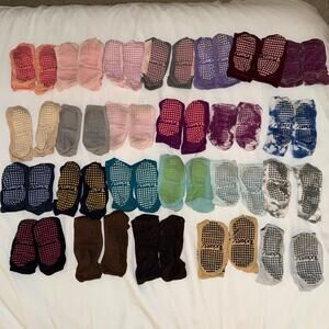 Tucketts Toeless Grip Socks Bundle Lot Pilates Lagree Yoga Barre Martial Arts